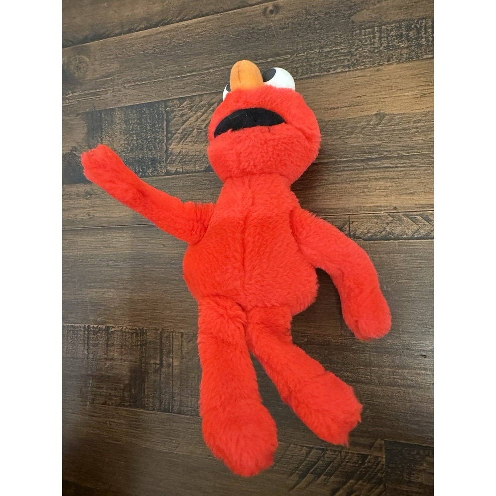 Vintage Sesame Street Elmo Stuffed Plush /CHILD DIMENSION Hasbro 1992 9"
